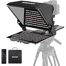 m*i様 お得！1台2役プロンプター、iPad、三脚の3点セット／Prompte Pro for Camera